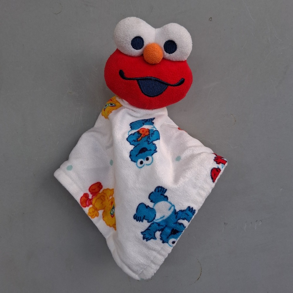 Sesame Street Elmo Baby Security Blanket Sherpa Lovey Regent Baby Products 2023